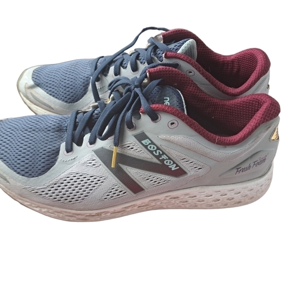 NB NEW BALANCE Fresh Foam Zante V2 Boston Marathon sneakers athletic mens  11.5 - Picture 3 of 13